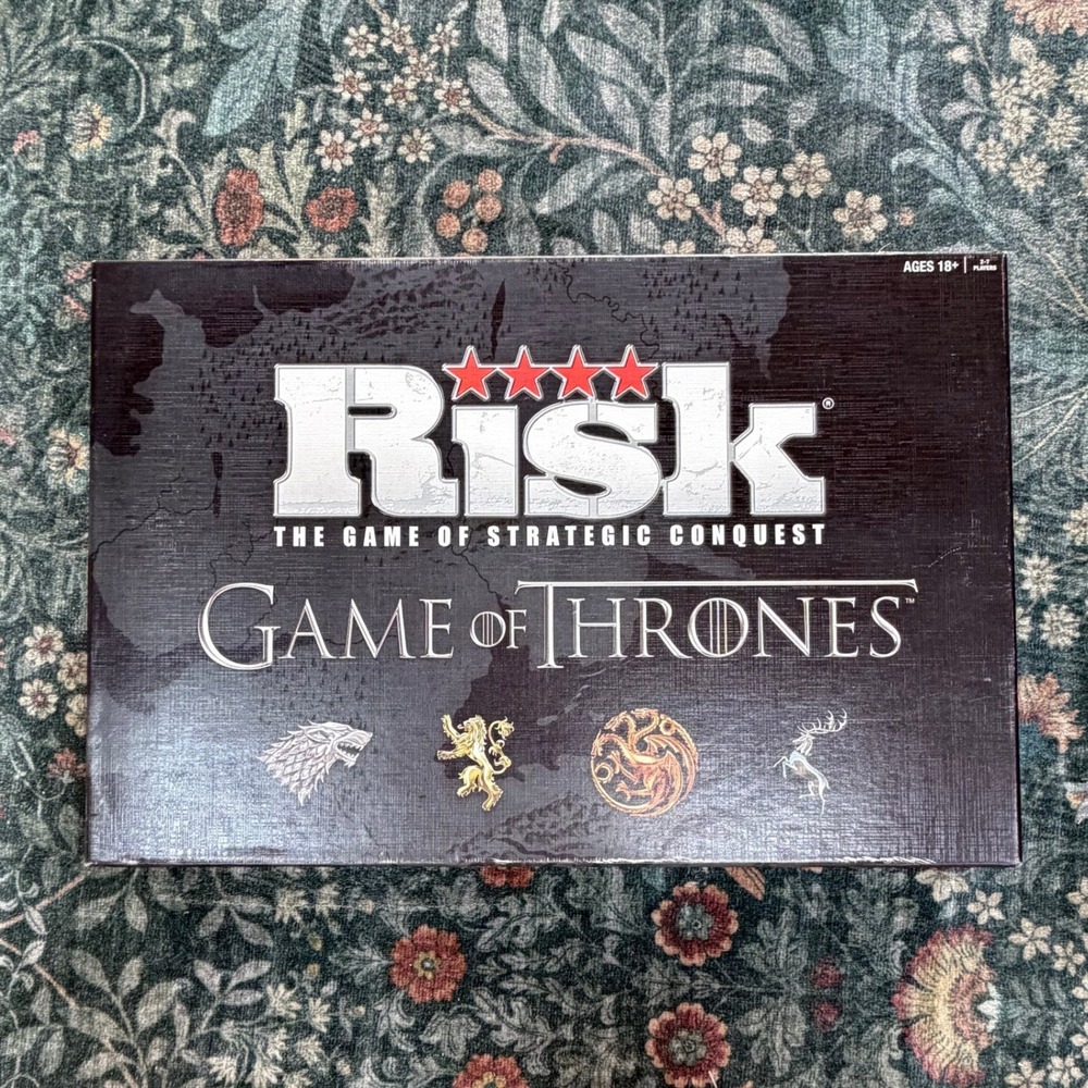 Risk Game of Thrones Board Game Westeros Essos Edition 2015 USAopoly Complete